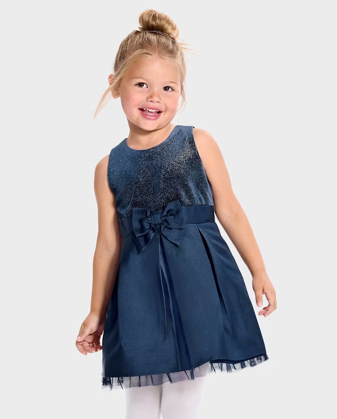 Vestido azul brillante childrens place bebé 38839536