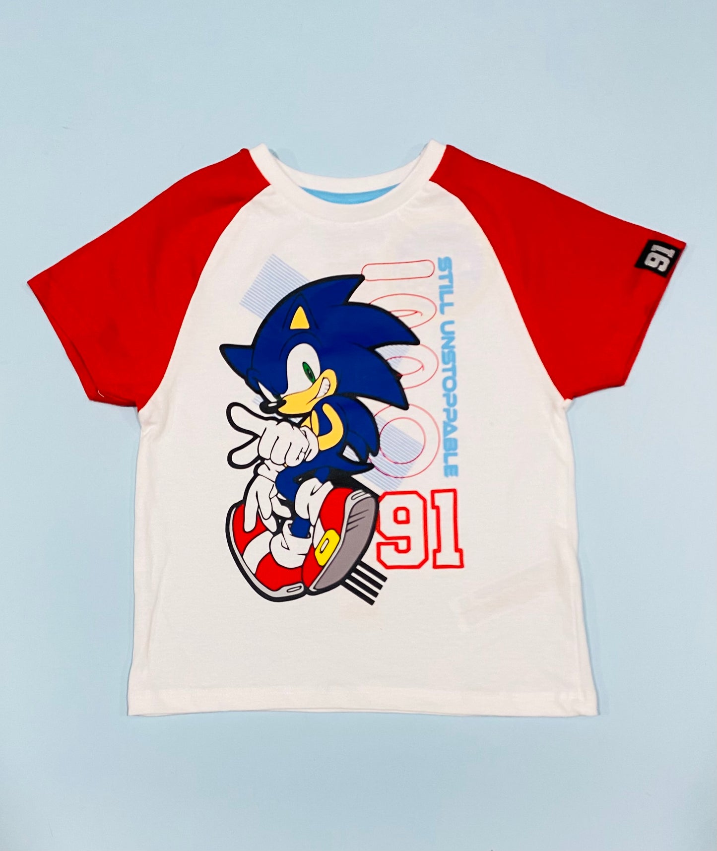 Camisa blanca sonic Primark niño