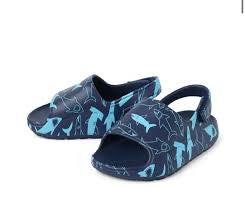 Sandalias azules tiburones niño childrens place