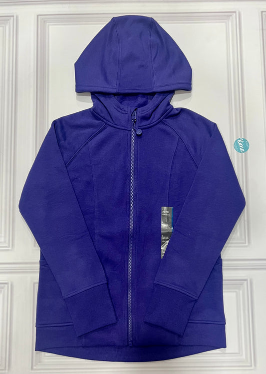 Sueter morado niña hoodie