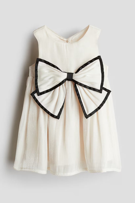 Vestido blanco crema H&M niña 1242636