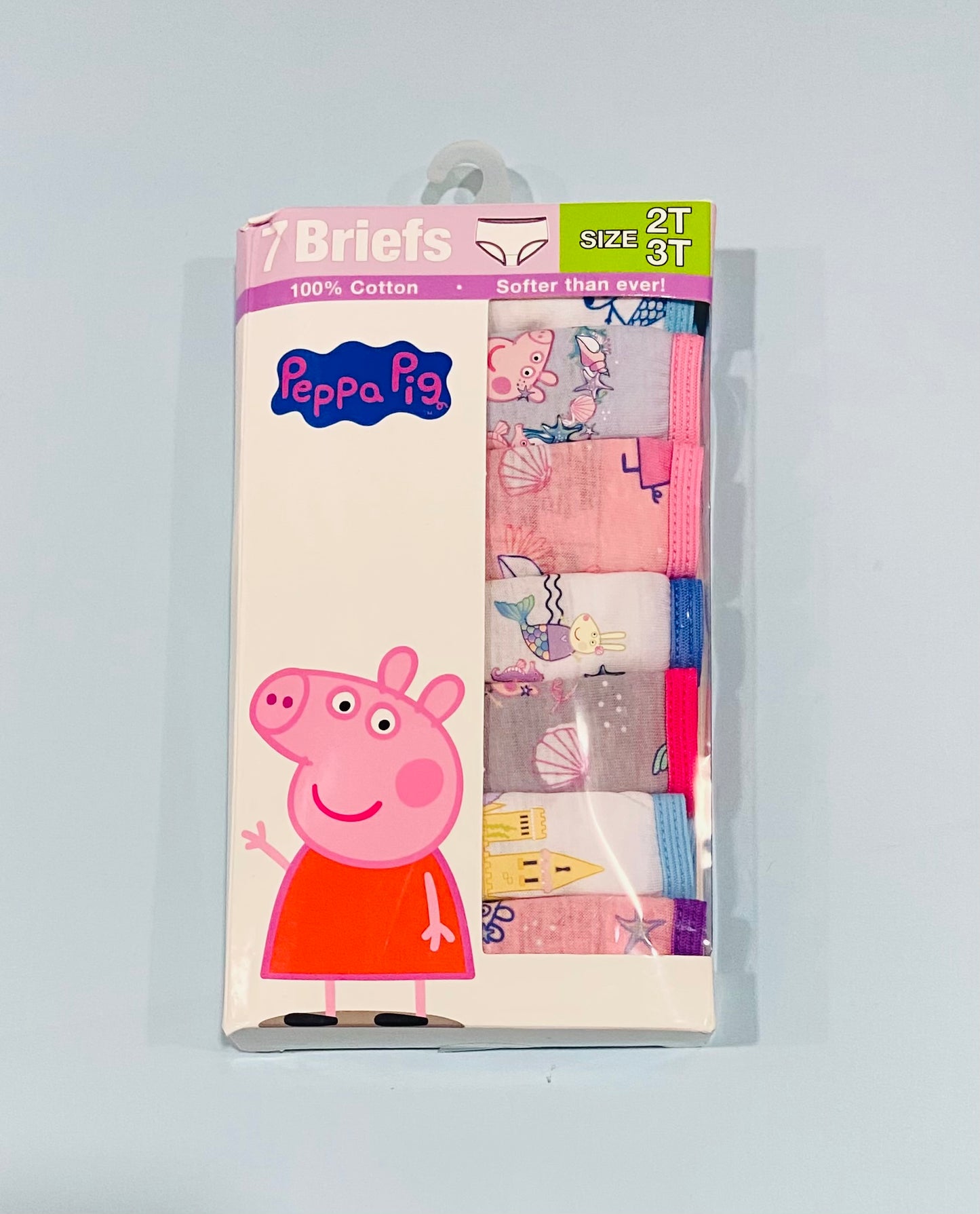 Ropa interior 7 pack pepa pig pantie niña