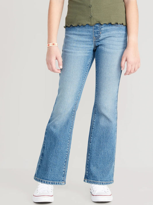 Pantalon Jeans azul Old navy niña boot cut pull on.  730873-00-1