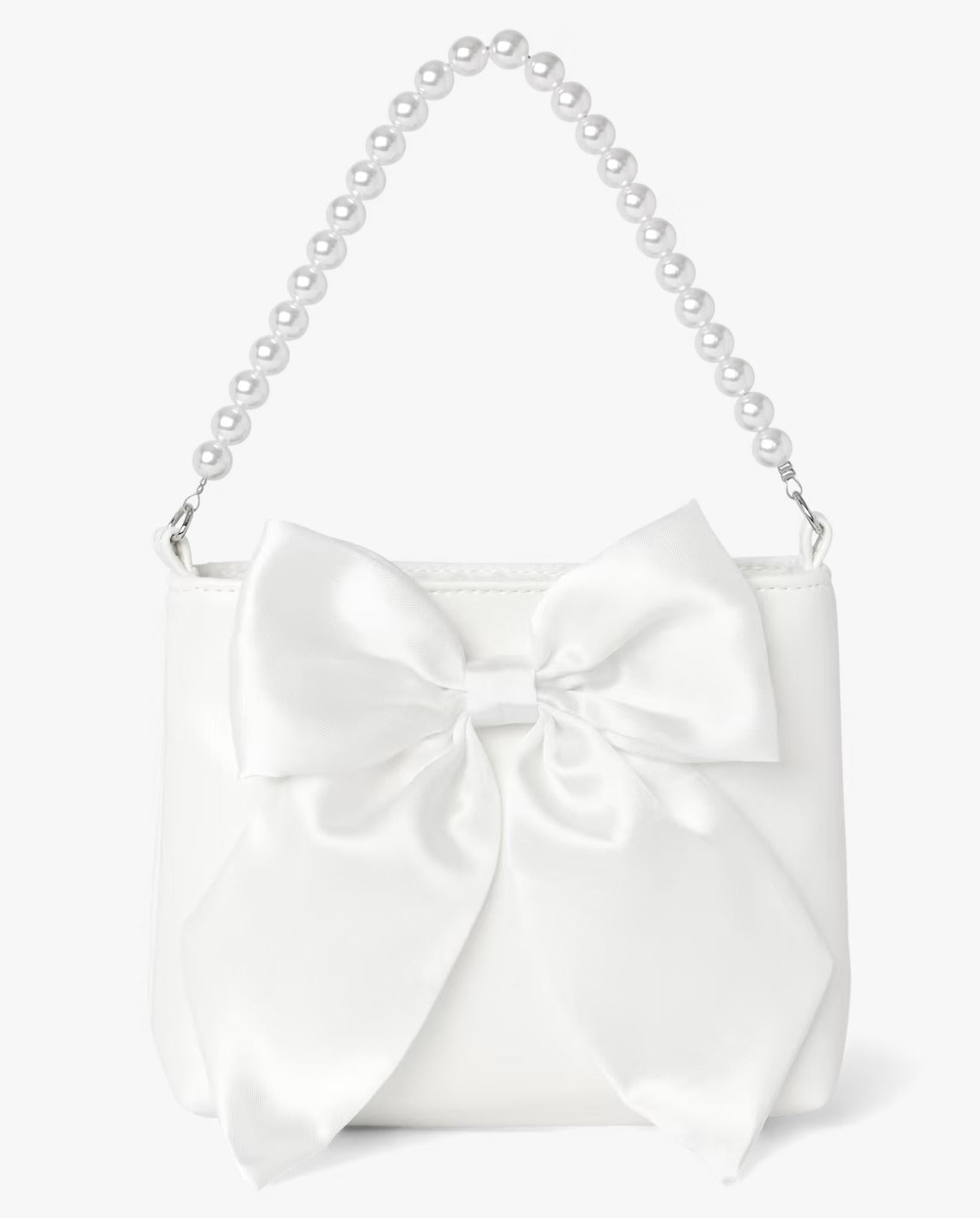 Cartera blanca Gymboree perlas