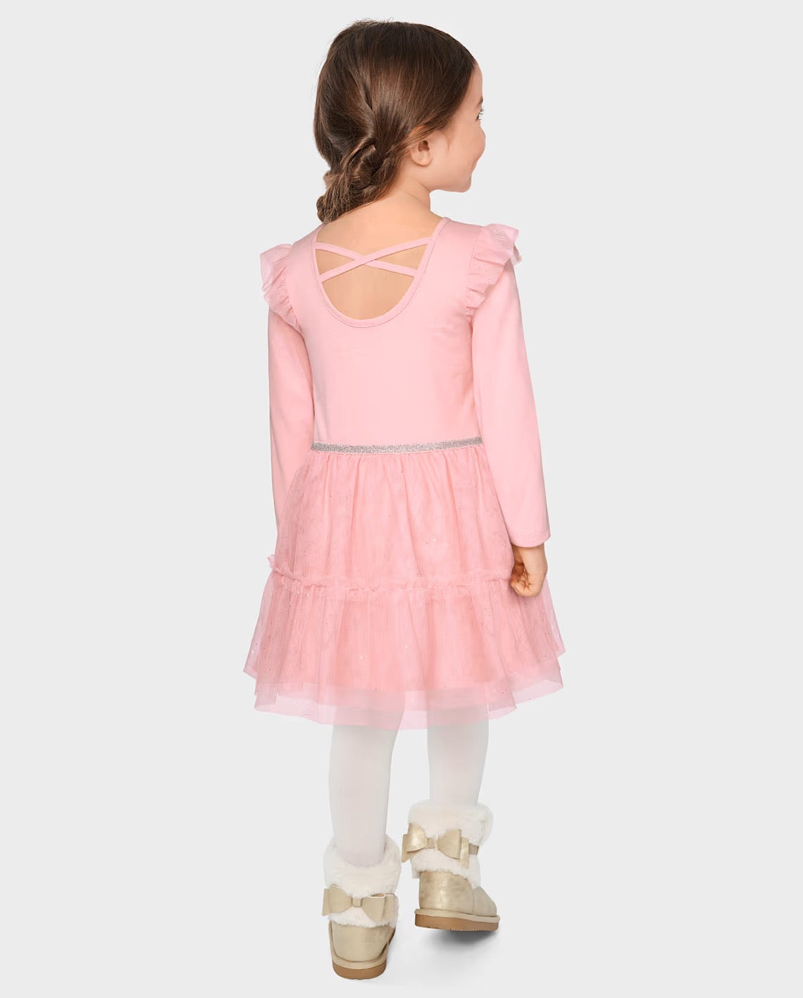 Vestido rosado tutu bebé niña childrens place