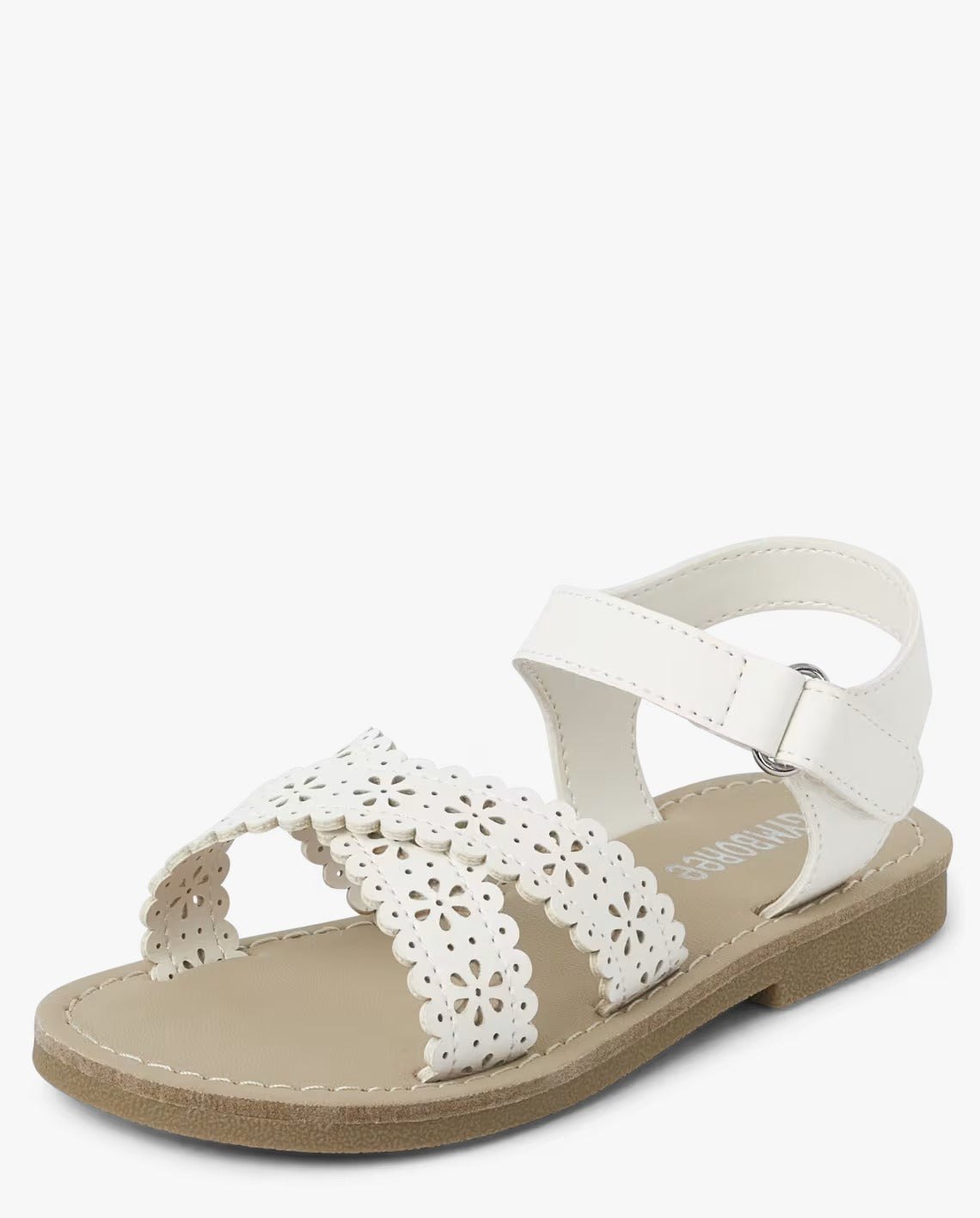 Sandalias blancas gymboree niña