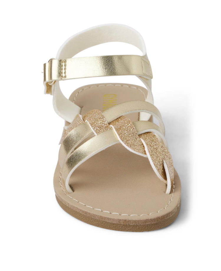 Sandalias dorada gymboree niña