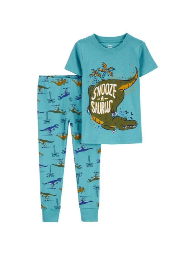 Pijama Set 2 piezas Carters dinosaurio