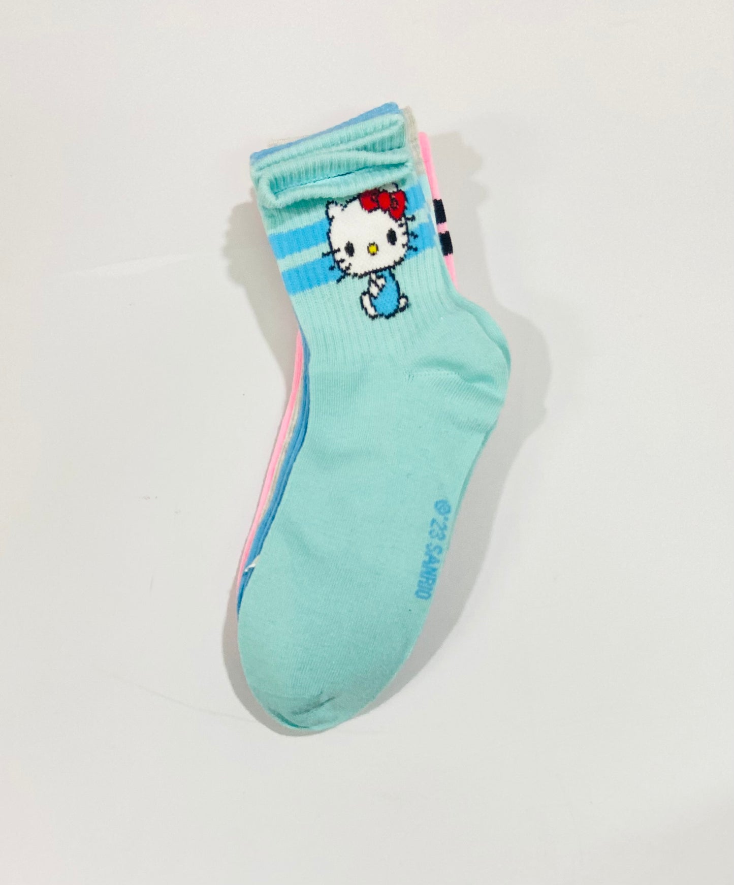 Set 5 Pares Calcetines Hello Kitty niña