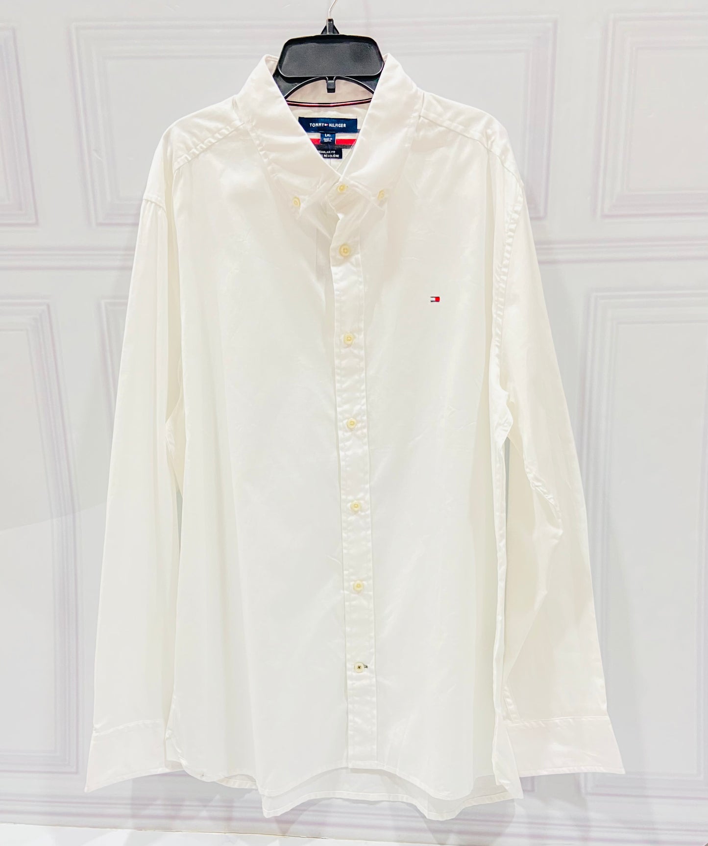 Camisa blanca formal Tommy  Hilfiger hombre adulto