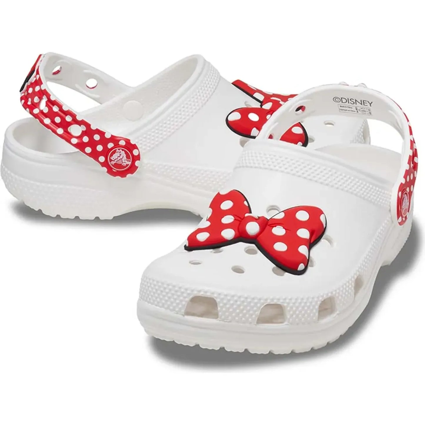 Crocs blanca Minnie disney niña