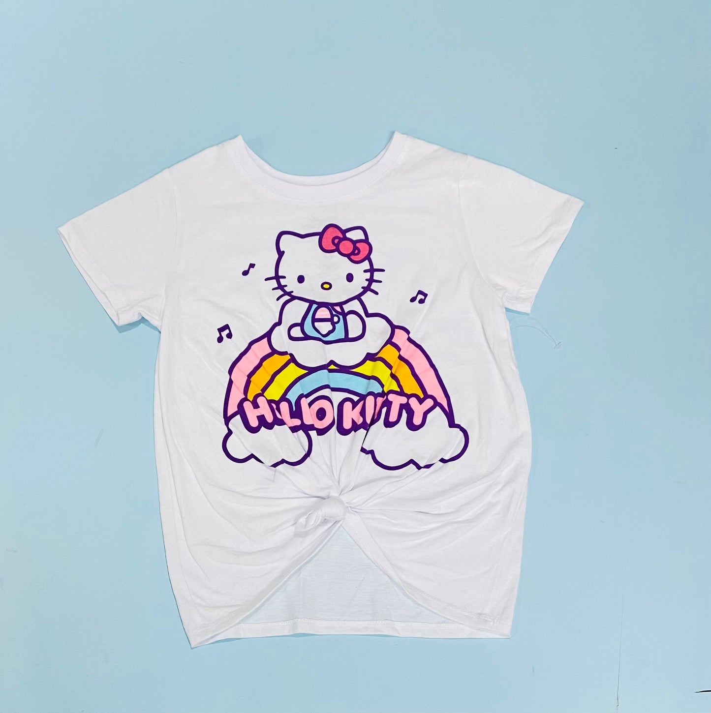 Camisa Hello Kitty blanca niña