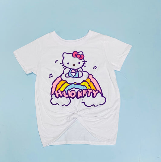 Camisa Hello Kitty blanca  niña