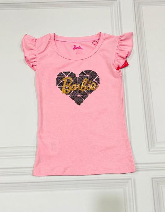 Camisa rosada barbie niña