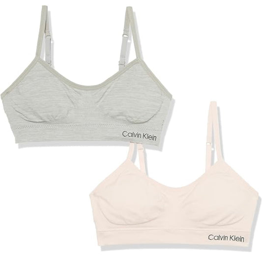 Set 2 piezas centros ropa interior niña Calvin Klein