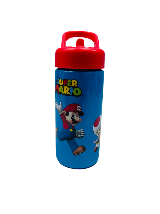 Termo bote plastico Mario bross 420ml