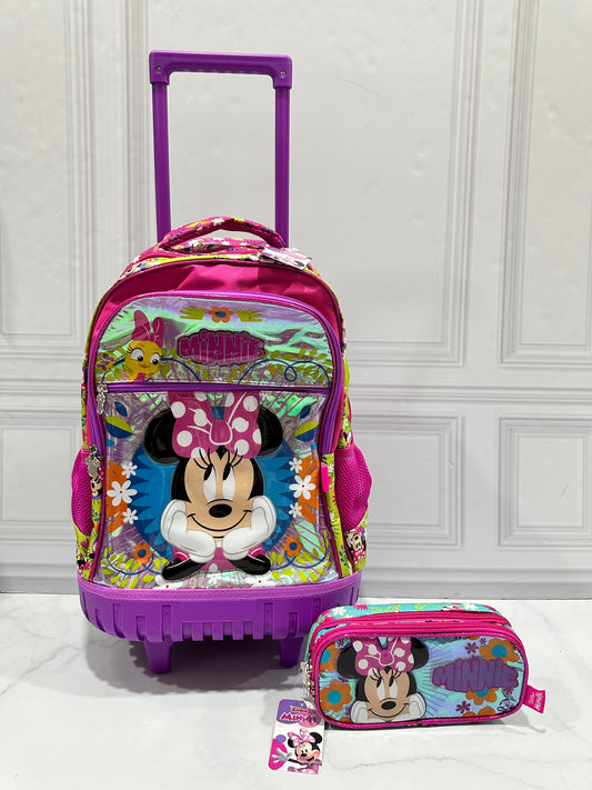 Mochila y lonchera roja minnie disney niña GAP – Kima Shop HN