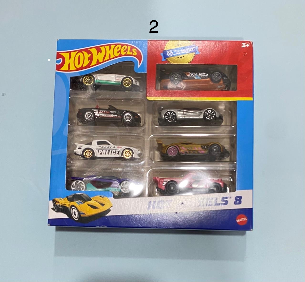 Juguete carro hot wheels 8 unidades