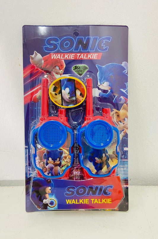 Juguete Walkie Talkies Sonic