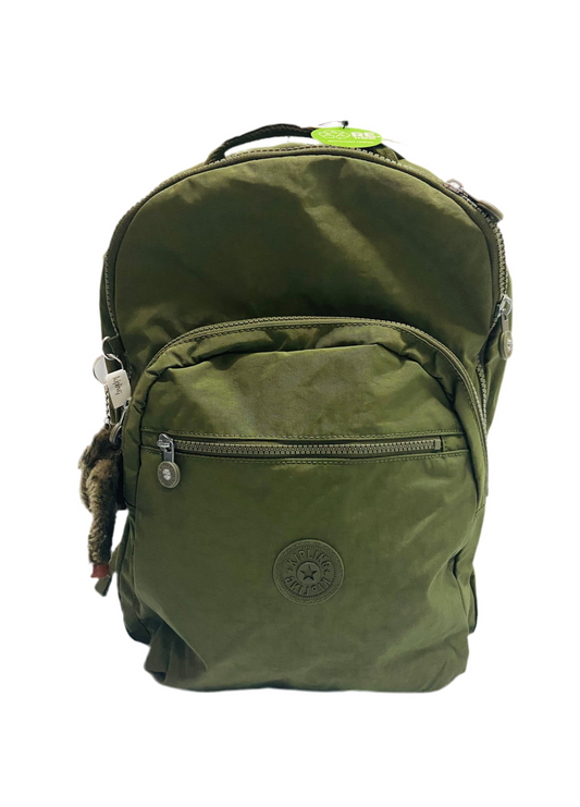 Mochila Kipling verde grande