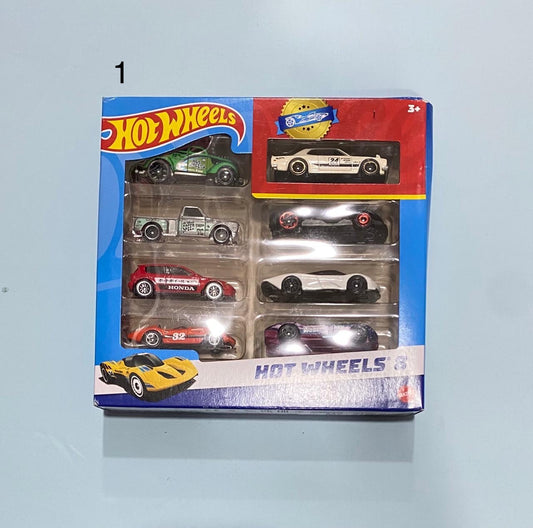 Juguete carro hot wheels 8 unidades