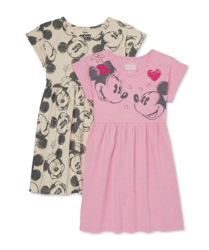 Set 2 vestidos Minnie niña