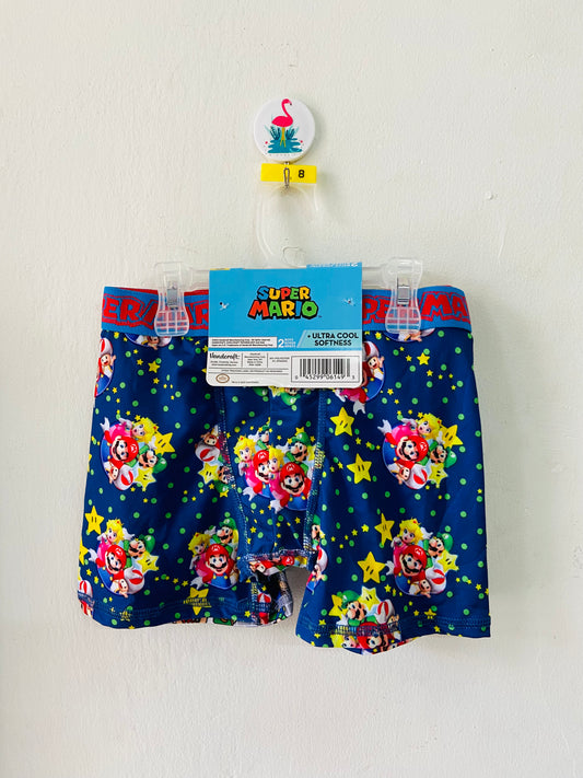 Set 2 Boxer Shorts niño Mario Bross