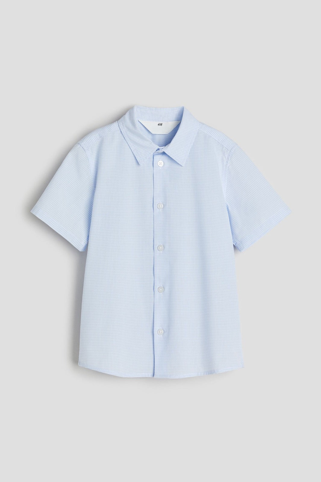 Camisa formal azul celeste H&M Niño sin mangas