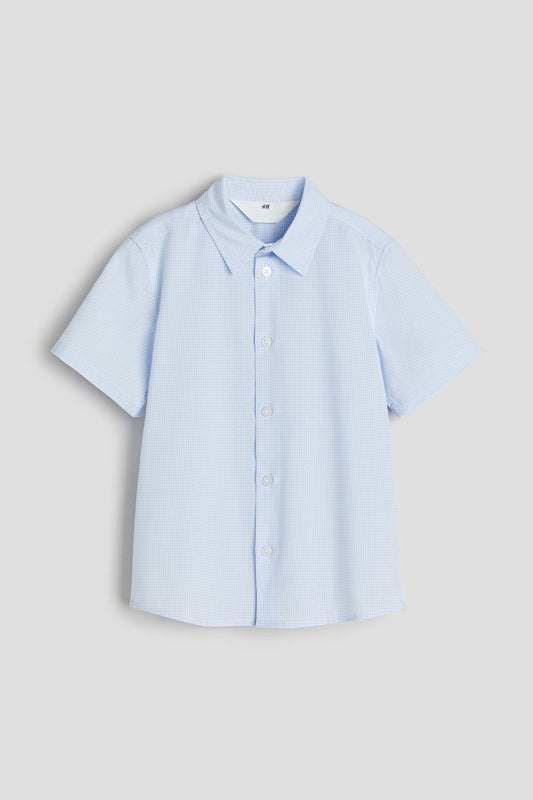 Camisa formal azul celeste H&M Niño sin mangas