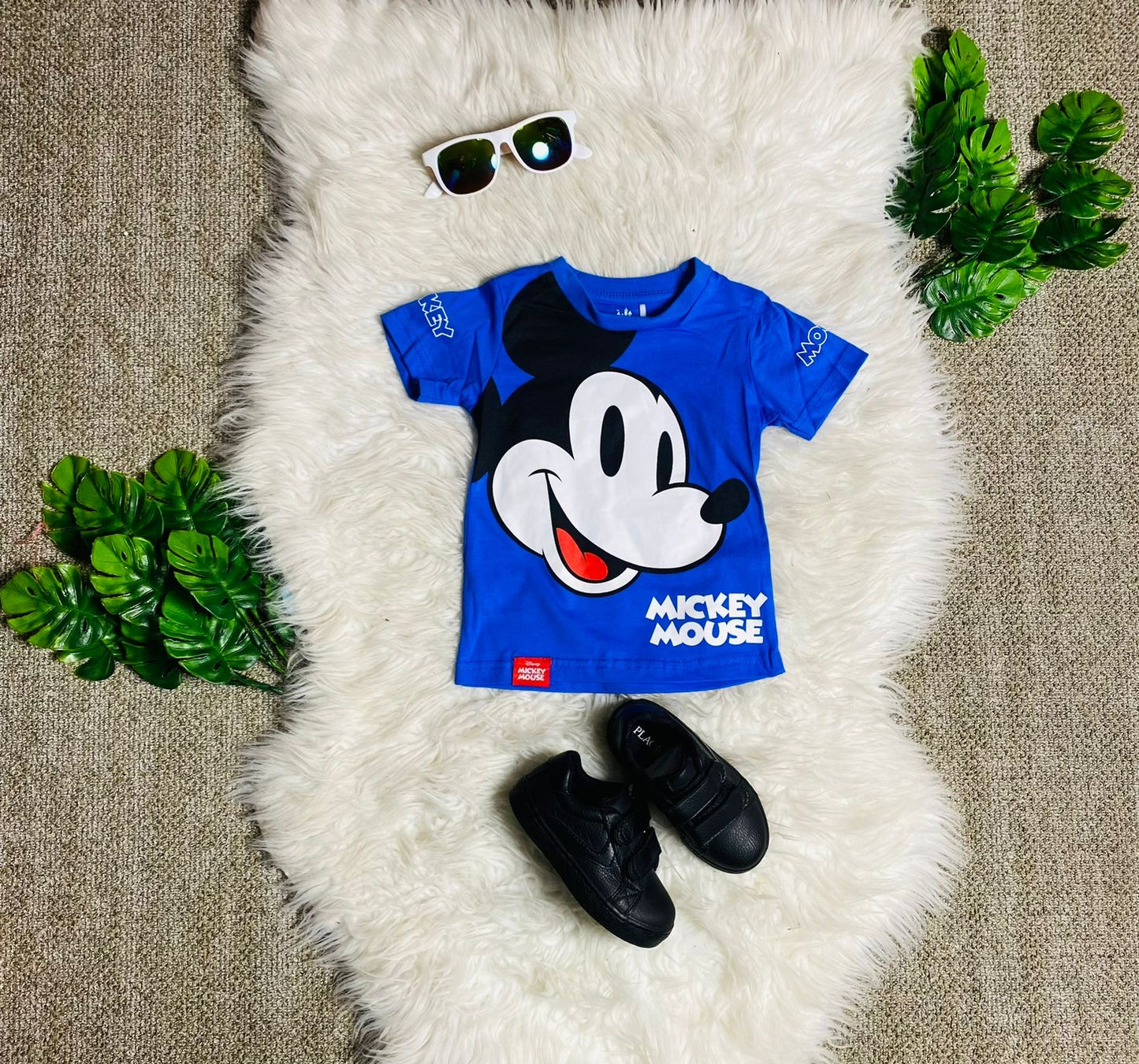 Camisa azul niño Disney Mickey