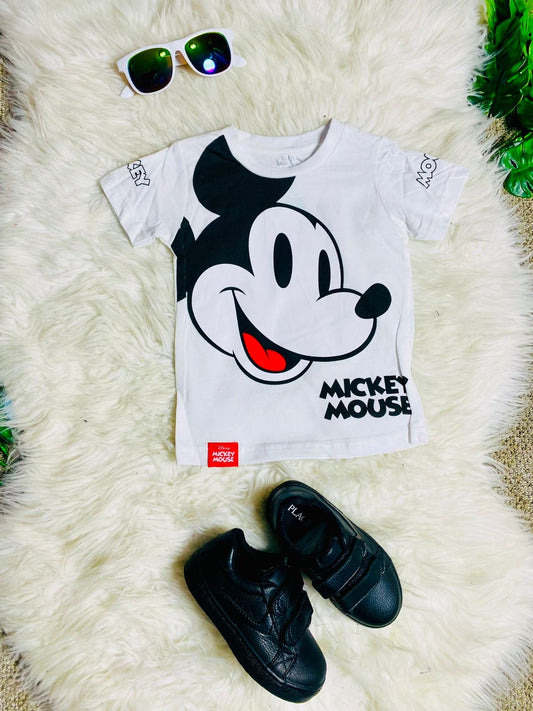 Camisa blanca niño Disney Mickey