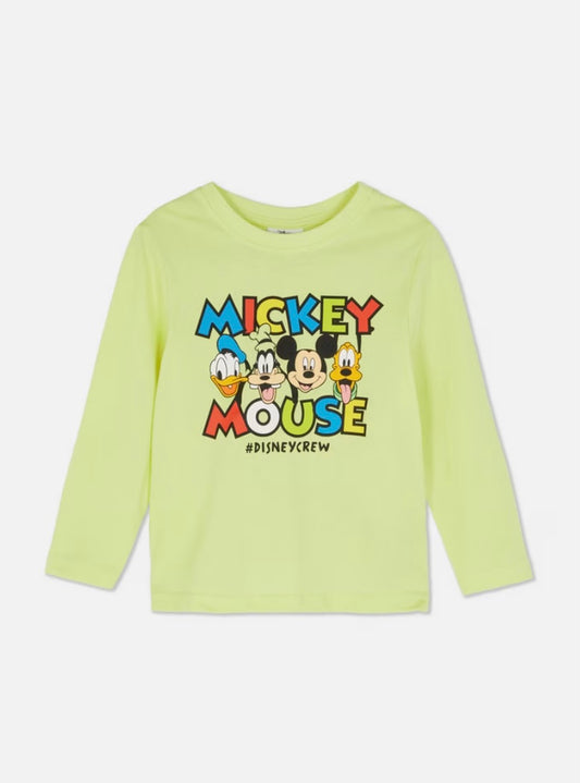 Camisa amarilla Mickey Disney