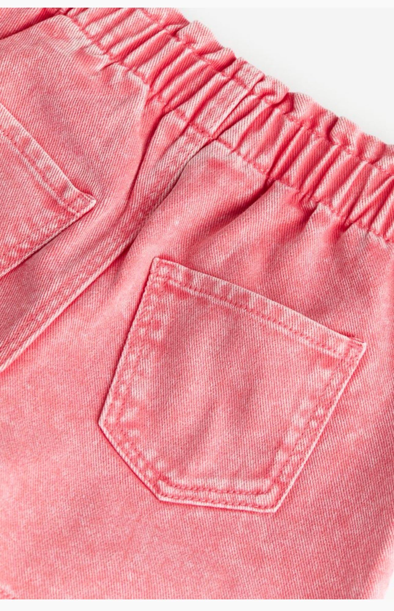 Short rosado jeans niña H&M