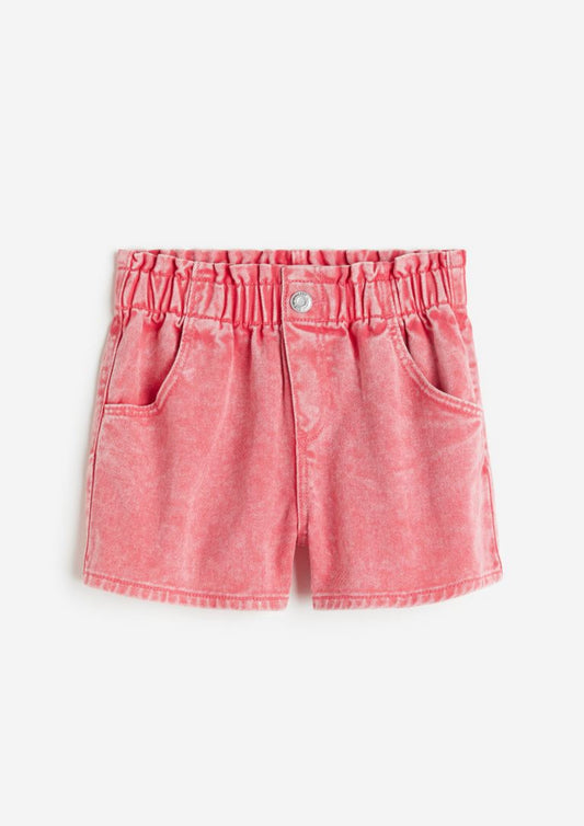 Short rosado jeans niña H&M