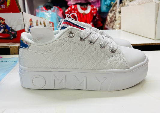 Tenis blancos Tommy niña