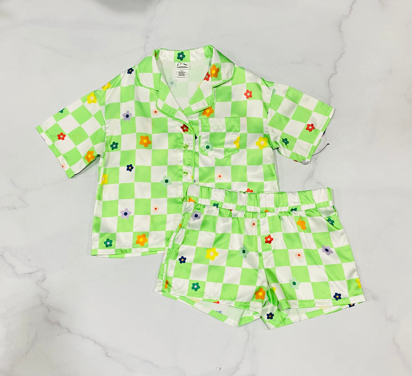 Set 2 Piezas pijama verde niña 45754608