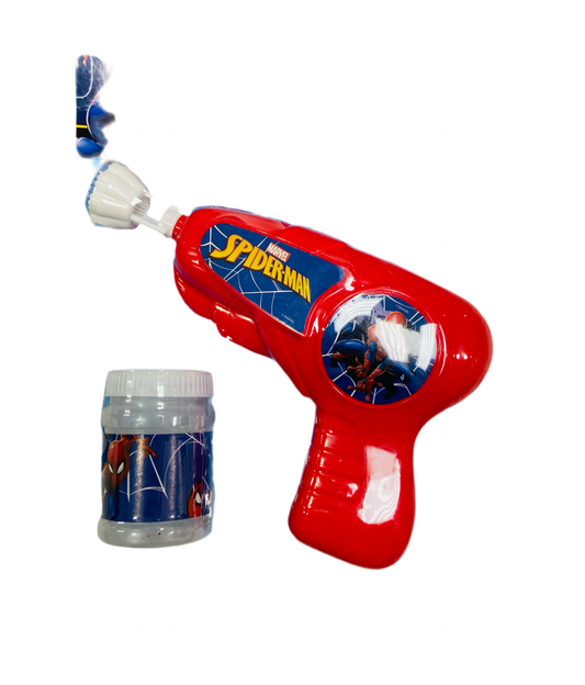 Pistola de burbujas Spiderman con luz MT-SP-B19