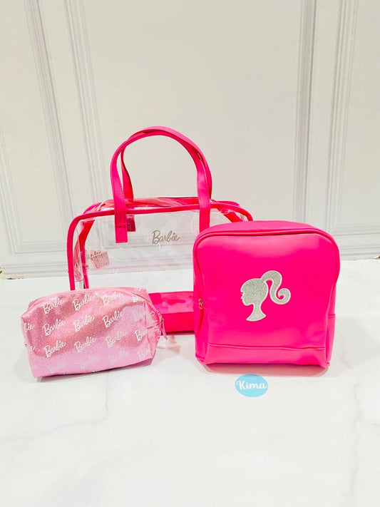 Set Barbie cartucheras cartera