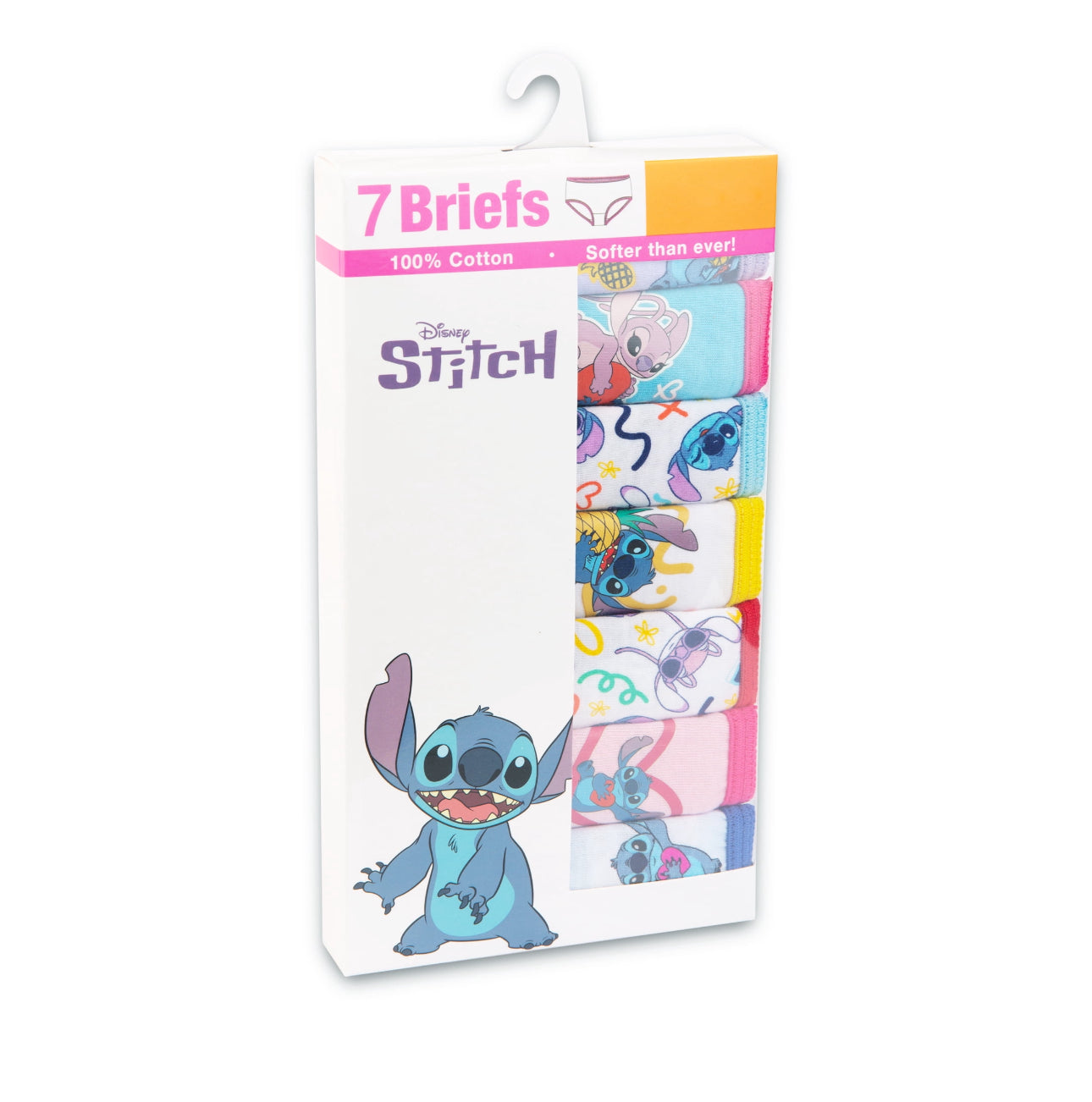 Ropa interior 7 pack Stitch Disney pantie niña