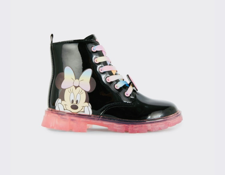 Botines Botas burritos Minnie disney luces