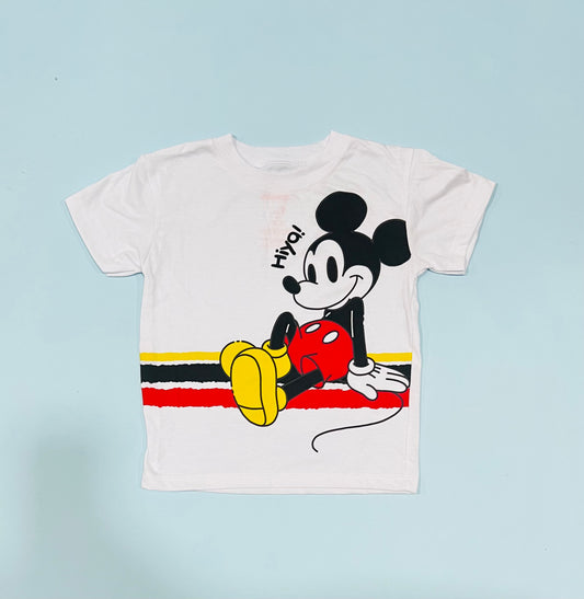 Camisa  blanca Mickey Disney niño