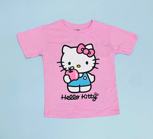 Camisa Hello Kitty rosada niña