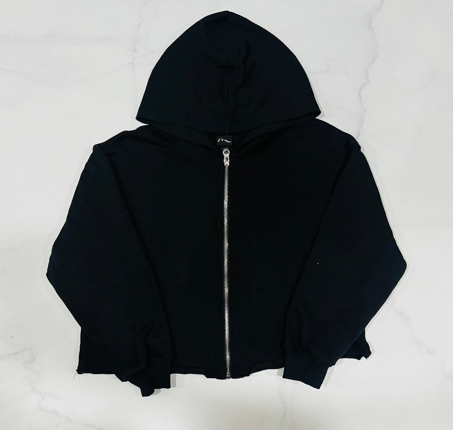 Sueter Negro hoodie niña