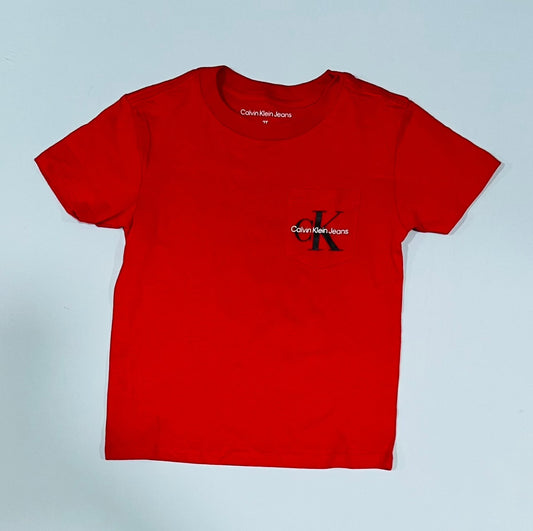 Camisa Roja Calvin Klein niño