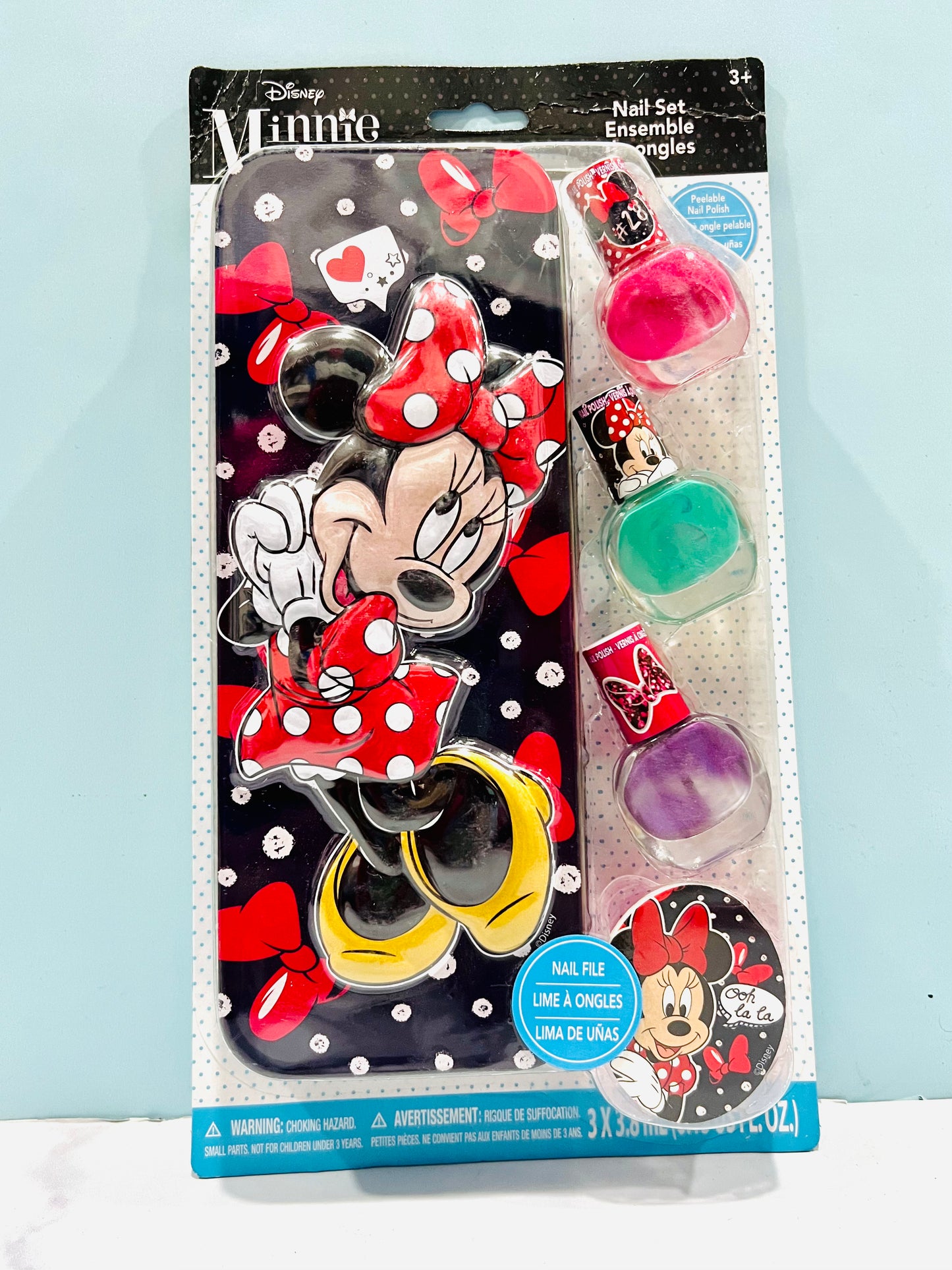 Juguete 42897-5 esmalte y estuche Minnie