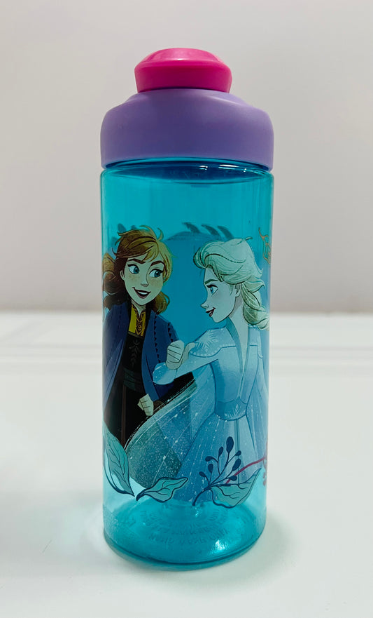 Termo platico Frozen azul morado