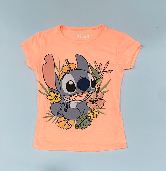 Camisa anarajado niña Stitch Disney