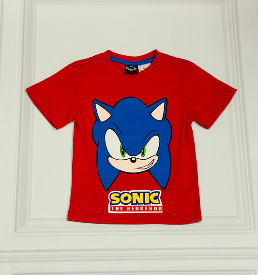 Camisa roja sonic niño