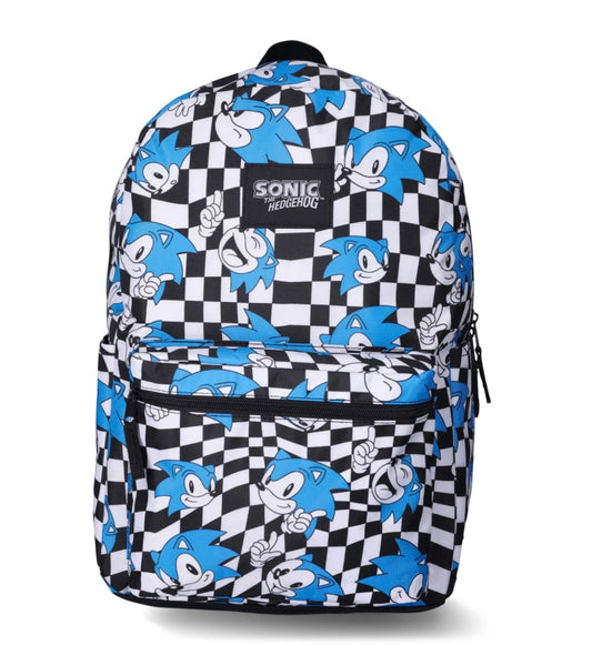 Mochila azul Sonic  niño