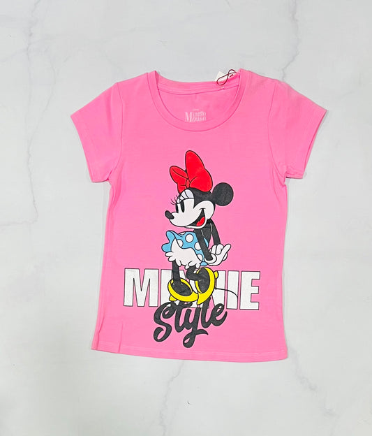 Camisa rosada Minnie Disney niña